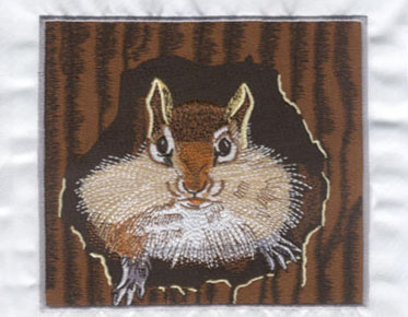 embroidery digitizing animal design